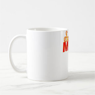 Womens Softball Mum Mother's Day #19 Fastpitch Jer Coffee Mug