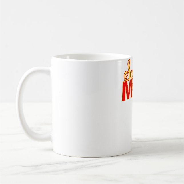 Womens Softball Mum Mother's Day #19 Fastpitch Jer Coffee Mug (Left)