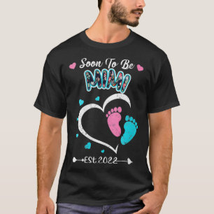Womens Soon To Be Mimi 2022 Grandma Announce New G T-Shirt
