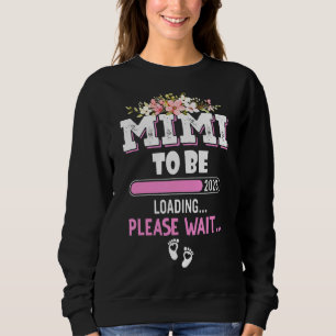 Womens Soon To Be Mimi 2023 Mother's Day First Tim Sweatshirt