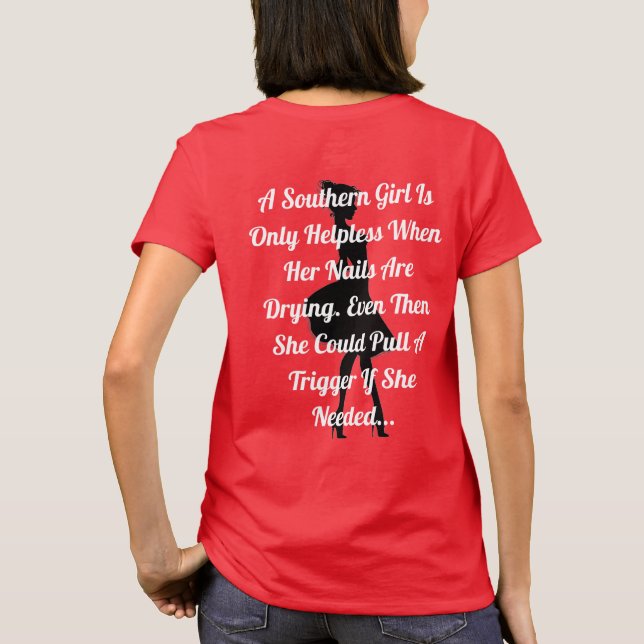 Women's Southern Saying T-shirt (Back)