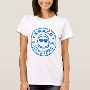Women's Space Hipsters Reversed Logo Tee