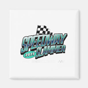 Womens Speedway Slammer - Bunker Hill, Indiana V-n Magnet