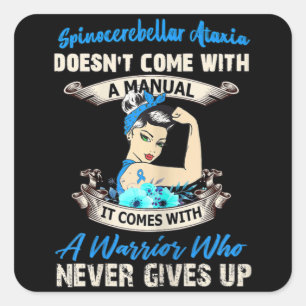 Womens Spinocerebellar Ataxia Doesn’t Come With A Square Sticker