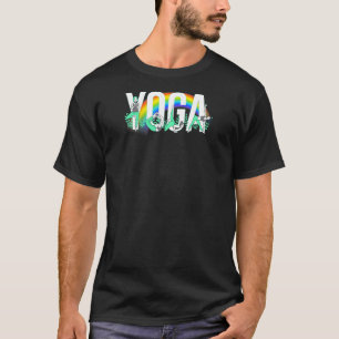 Womens Spiritual Green Yoga T-Shirt