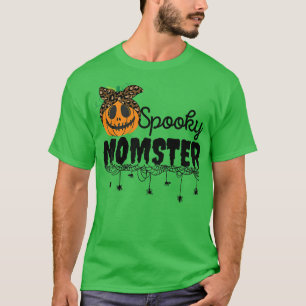 Womens Spooky Momster Halloween Costume for Mum Mo T-Shirt