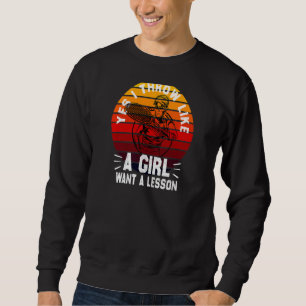 Womens Sport Tennis Player Girls Coaches Training Sweatshirt