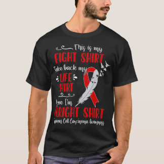 Womens Squamous Cell cinoma Awareness My Fight  T-Shirt