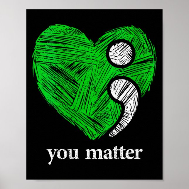 Women's stay because tomorrow will needs mental poster (Front)