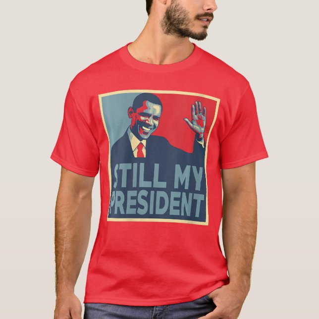 Womens Still My Barack Obama 44 VNeck T-Shirt (Front)