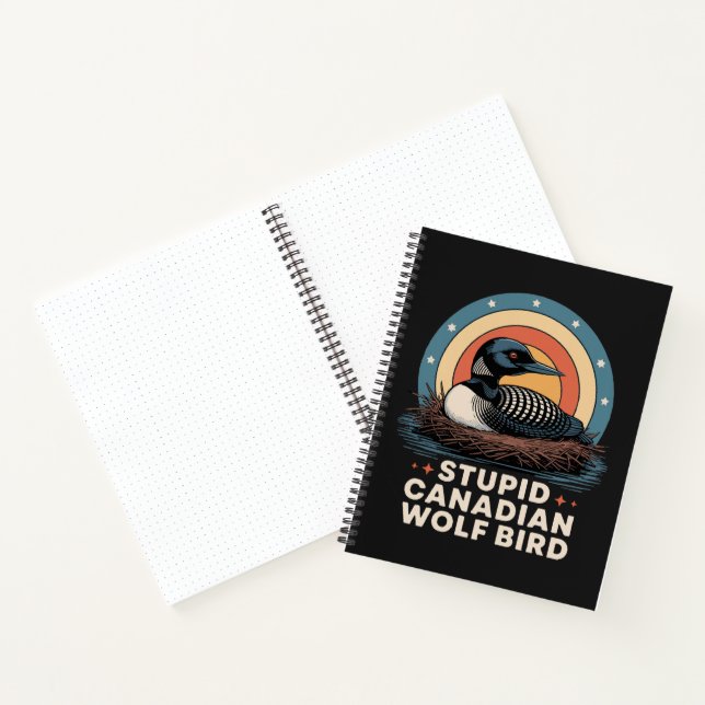 women's stupid canadian notebook (Inside)