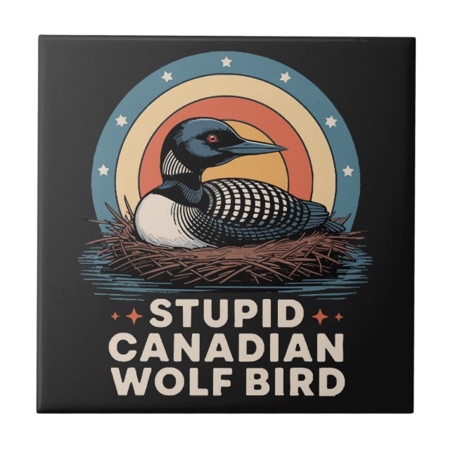 women's stupid canadian tile (Front)
