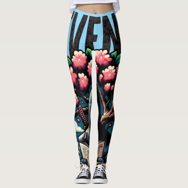 WOMEN'S SUCCESS REVENGE LESSONS LEARN LEGGINGS  (Front)