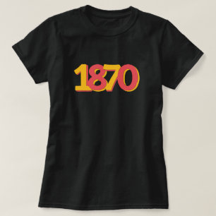 Women's Suffrage 1870 Feminism T-Shirt