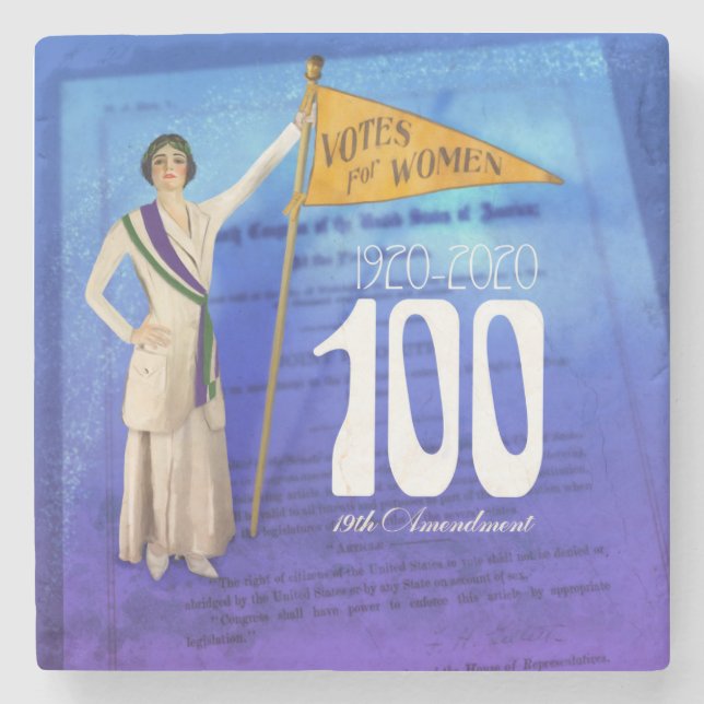 Women's Suffrage Centennial Coaster (Front)