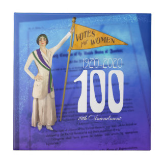 Women's Suffrage Centennial Tile