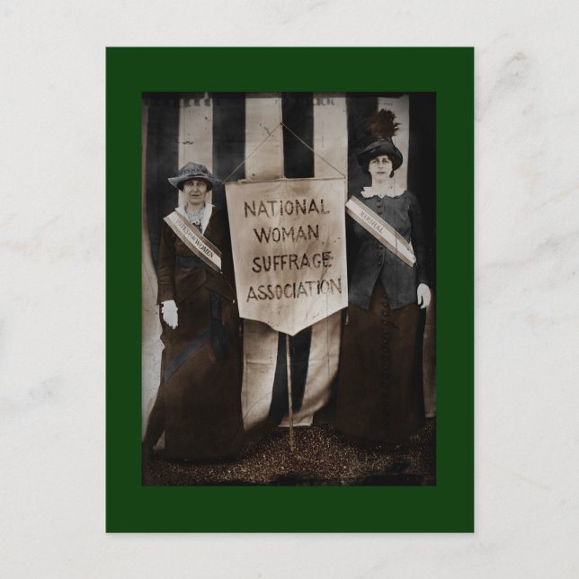 Women's Suffrage Movement Postcard (Front)