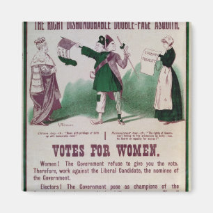 Women's Suffrage Poster Magnet