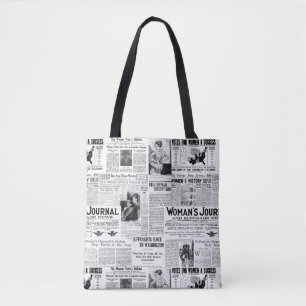WOMEN'S SUFFRAGE TOTE BAG