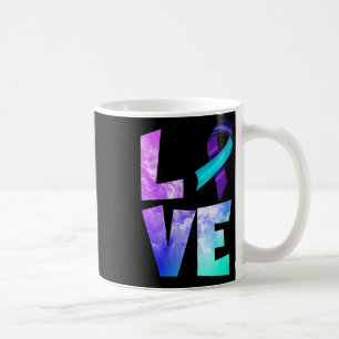 Womens Suicide Prevention Awareness Love Purple Te Coffee Mug
