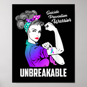Womens Suicide Prevention Awareness Week Warrior U Poster