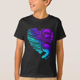 Womens Suicide Prevention Awareness Week You Semic T-Shirt
