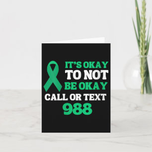 Womens Suicide Prevention Mental Health 988 Hotlin Card