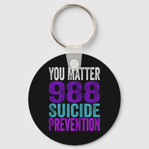 Womens Suicide You 988 Suicide Preve Key Ring