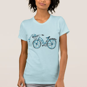Women's Summer Bike to The Beach T-Shirt