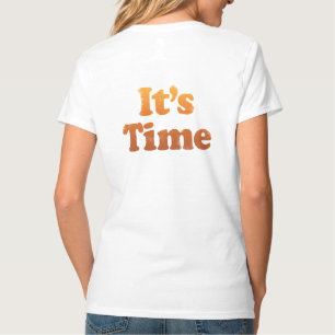 Women's Sunset 47 Distressed V-Neck 2-Side T-Shirt