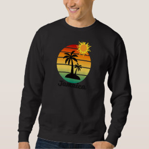 Womens Sunset Retro Beach Cruise Summer Vacation J Sweatshirt