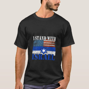 Womens Support Israel I Stand With Israel Israeli  T-Shirt