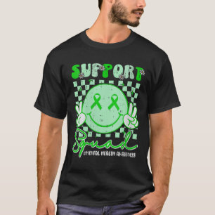 Womens Support Squad You Mental Health Awareness V T-Shirt