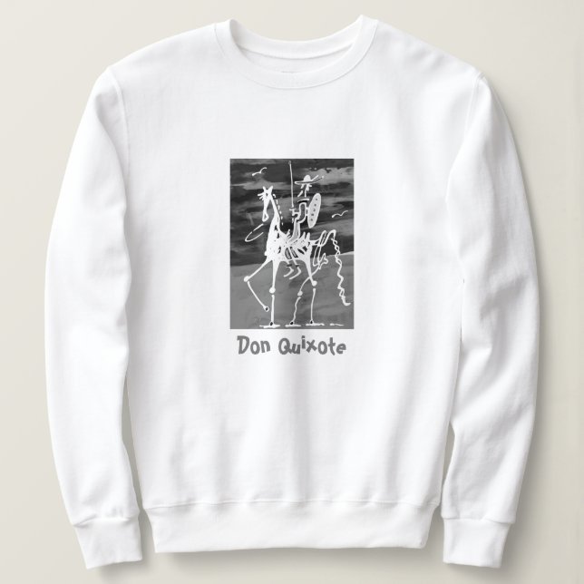 Women's Sweatshirt Don Quixote (Design Front)