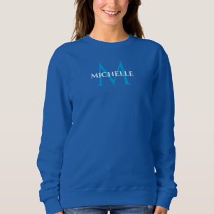 Women's Sweatshirts Name Monogram Trendy Template