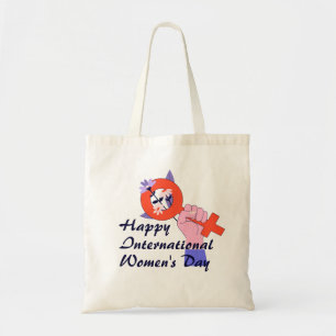 Women's Symbol Happy Women’s Day Tote Bag