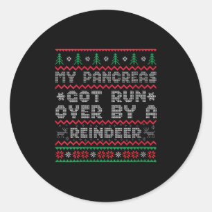 Womens T1d Diabetic Type 1 Diabetes Awareness Chri Classic Round Sticker