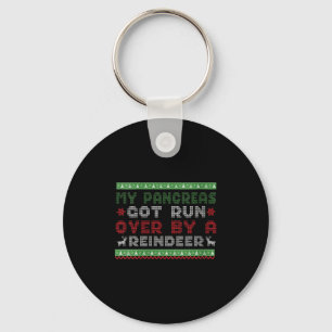 Womens T1d Diabetic Type 1 Diabetes Awareness Chri Key Ring