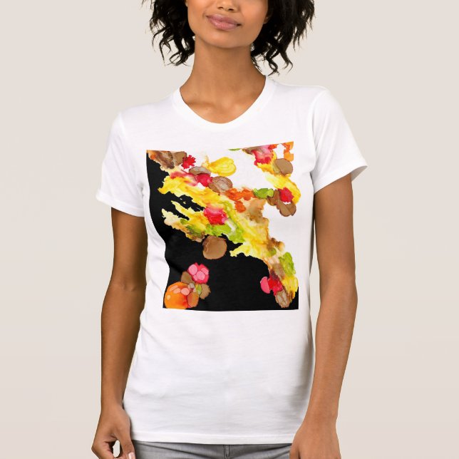 Women's T-Shirt "Abstract Bouquet" (Front)