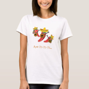 Womens T-Shirt , Mariachi Band, Aye-Yi-Yi-Yi...