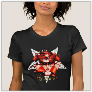 Women's T-Shirt Red Queen Occult Fashion
