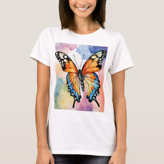 womens t-shirts, butterfly T-Shirt