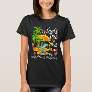 Women's tahiti french polynesia beach summer girls T-Shirt