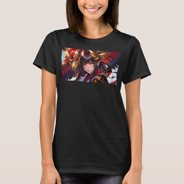 Women's Tangu Golden Eagle Anime T-shirt  (Front)