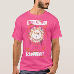 Womens Tarot Card - Occult Fortune Mystic Moon Ast T-Shirt
