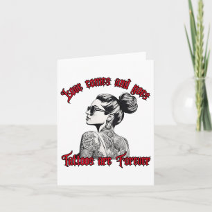 Womens Tattooed Single Woman Inked Woman For Anti Card