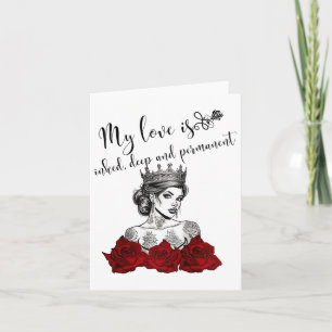 Womens Tattooed Single Woman Inked Woman For Anti Card