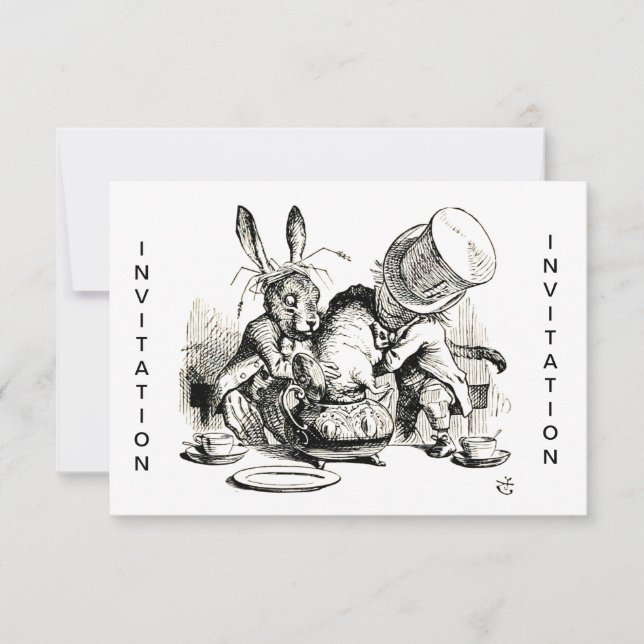 WOMENS TEA PART INVITATION - FUN TIMES! (Front)