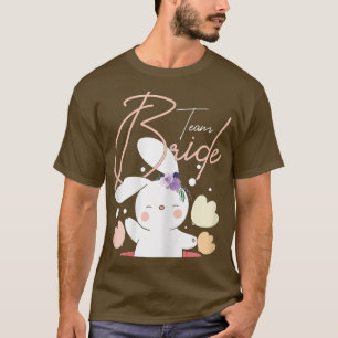 Womens Team Bride bachelorette party JGA wedding p T-Shirt