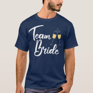 Womens Team Bride Bachelorette Party T-Shirt